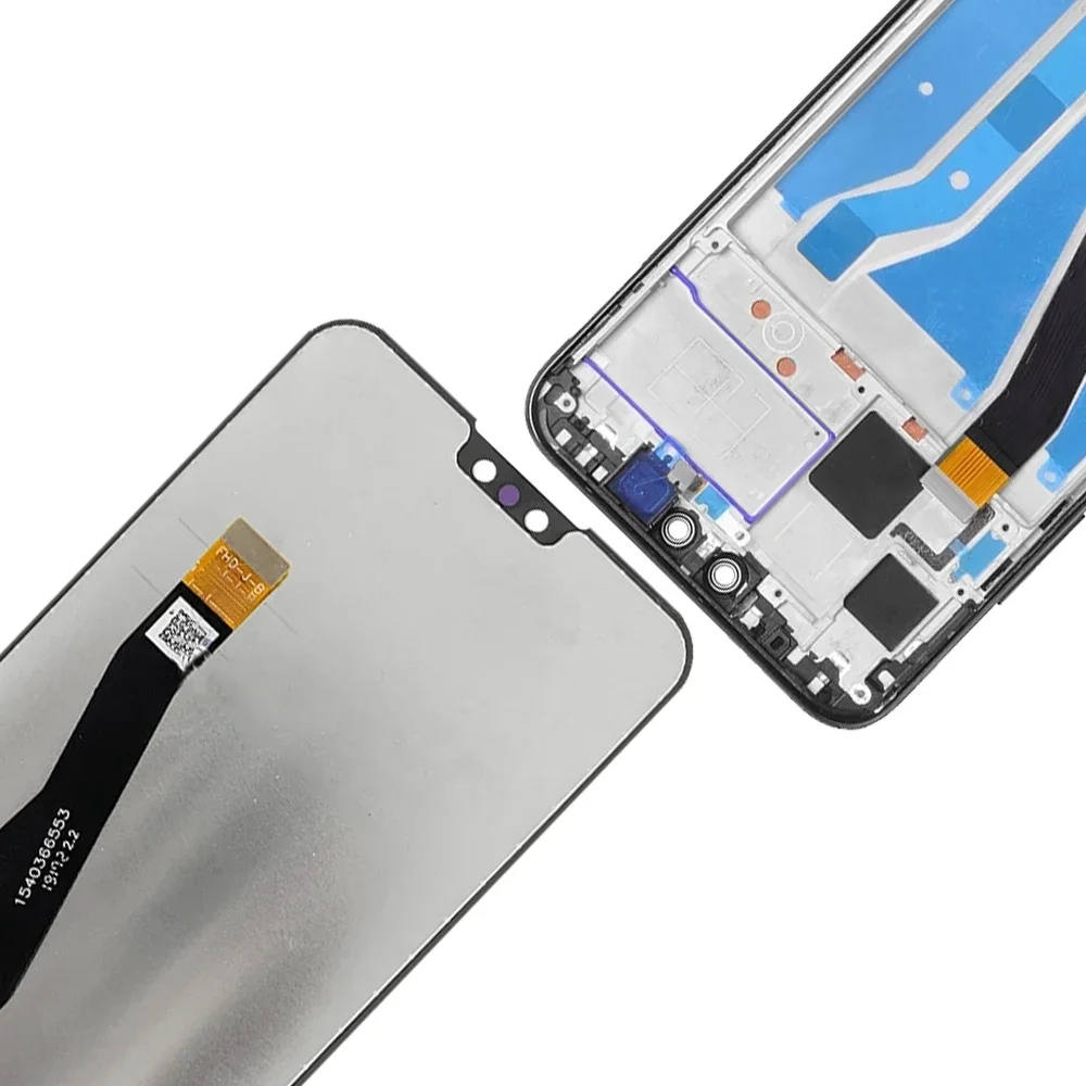 Y9 2019 Super AMOLED For Huawei Y9 2019 JKM-LX1 Lcd Display Touch Screen Digitizer Assembly With Frame For HUAWEI Enjoy 9P LCD