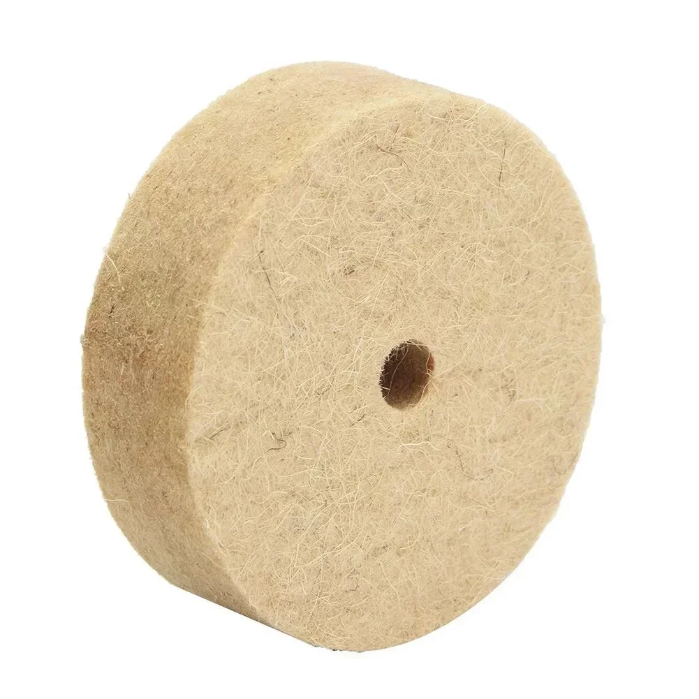 3 Inch 75mm Drill Grinding Wheel Buffing Wheel Felt Wool Polishing Pad Abrasive Disc Grinder Tool Polishing Machine Accessories