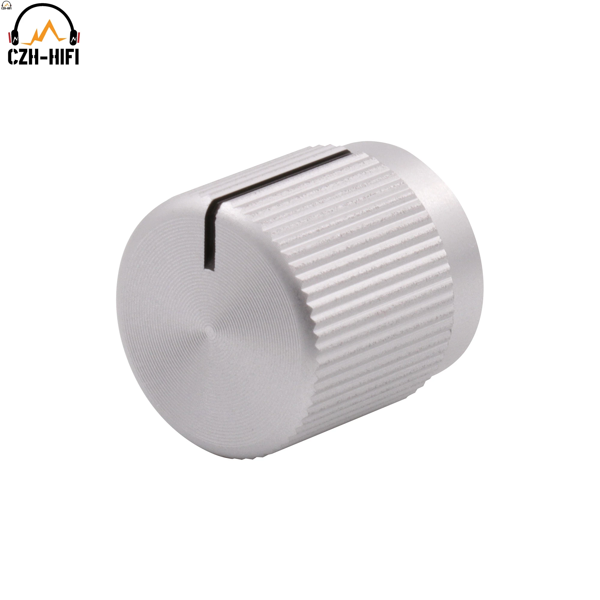 1pc 15x15mm Mini Voll Aluminium Knopf für Audio Verstärker Potemtiometer Lautstärke Control Gitarre AMP Effekt Pedal stomp Box DJ Mixer – Detail 8