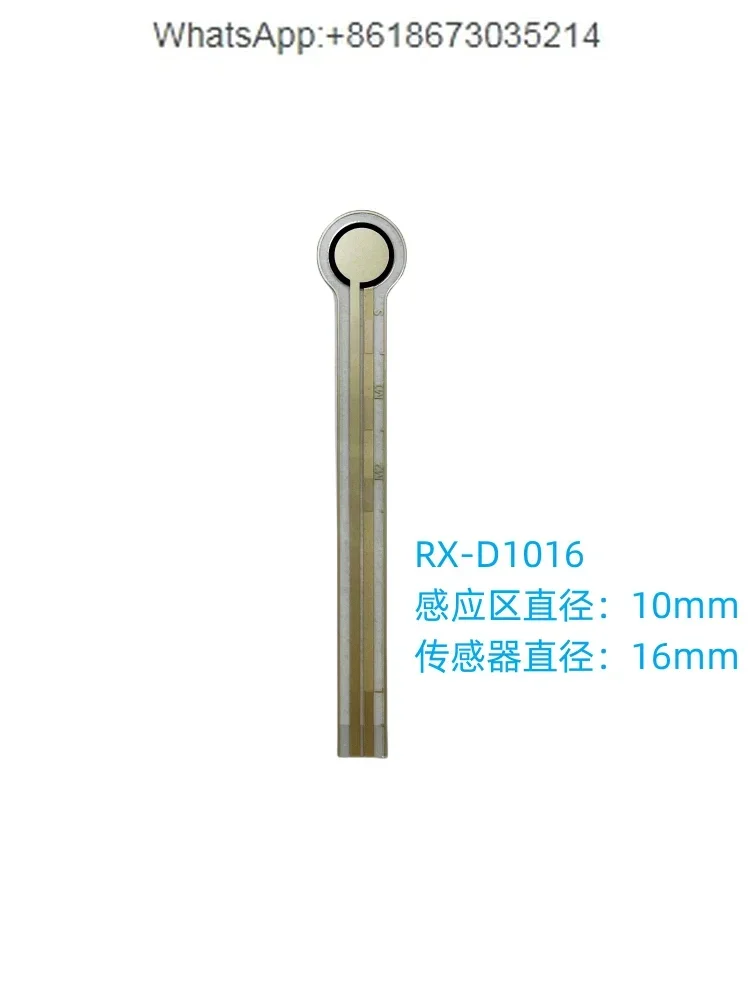 

D1016 Thin Film Pressure Sensor Flexible Variable Resistor Piezoresistive Single Point Display Module Without Gasket