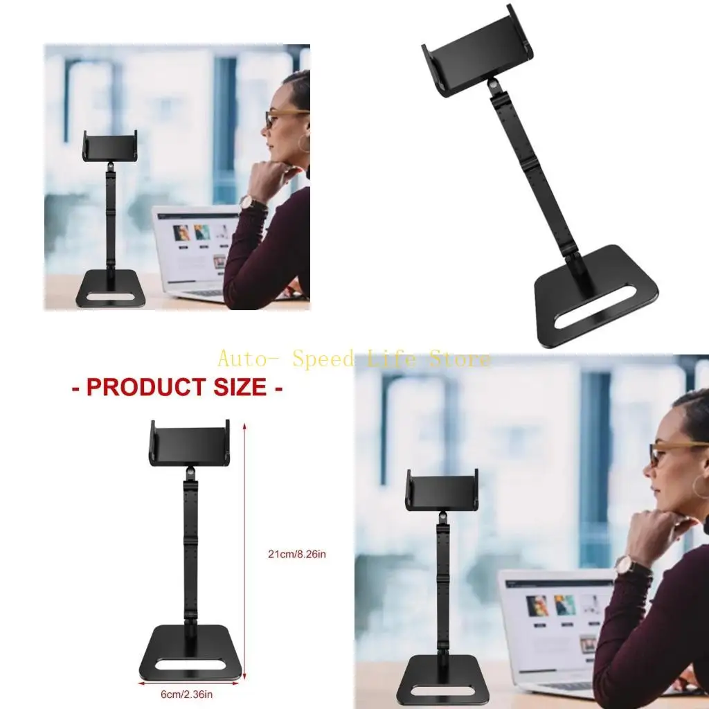 

02DA Portable Monitor Holder Tablet Stand Adjustable Portable Monitor Desktop Clamp