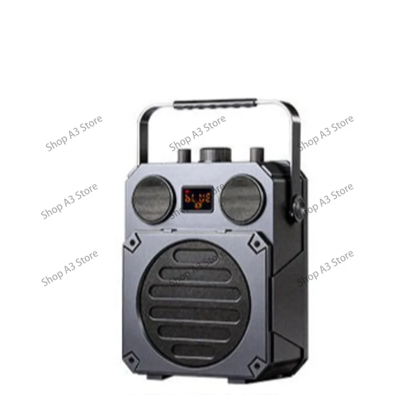 Suitable for HS02 Bluetooth Outdoor Karaoke Audio Microphone Singing Square Dance Large Volume Box 800W