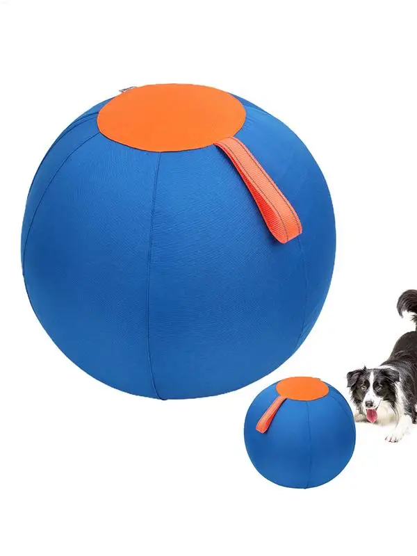 

Dog Herding Ball for Dogs & Puppies Toy Balls for Cattle Oxford Fabric Cover Large Dog Toy Multipurpose Puppy Toys for Training