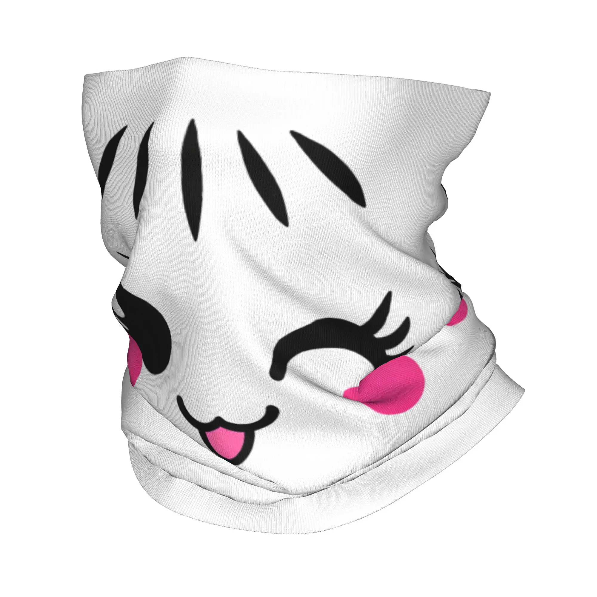 Squishy Dumpling Halloween Costume Bandana Neck Cover Printed Funny Cute Balaclavas Mask Scarf Multi-use Headband Unisex Adult