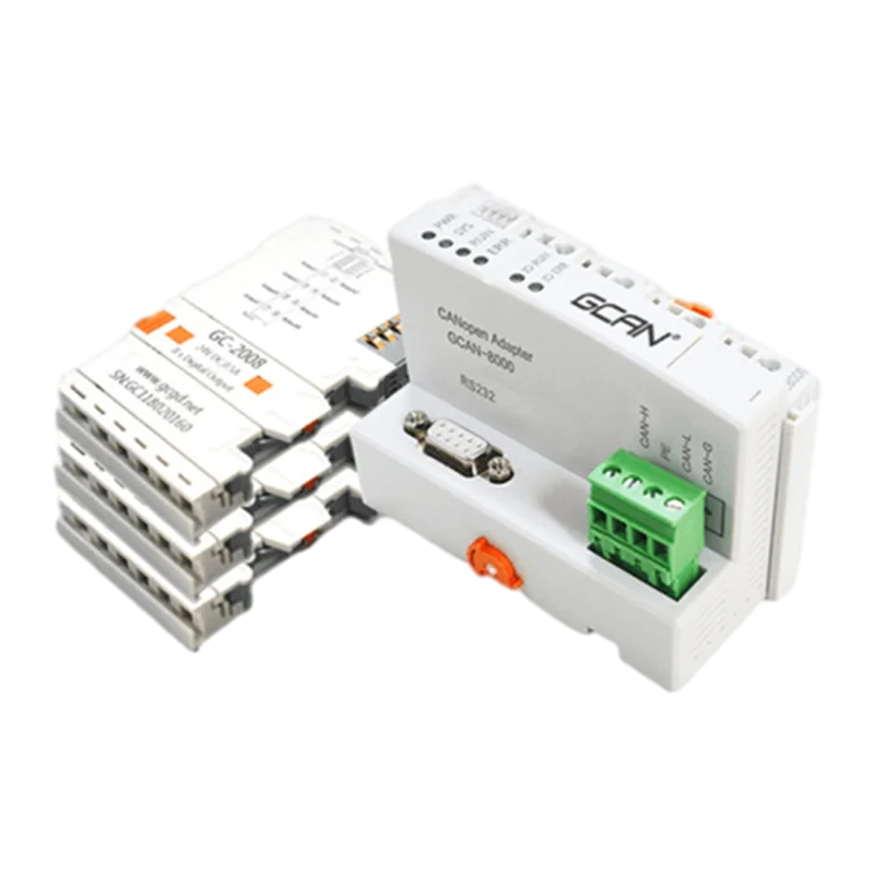 EtherCAT IO-module PLC standaard slave-adapter 100 m bustransmissieafstand 32 I/O-uitbreidingsmodule