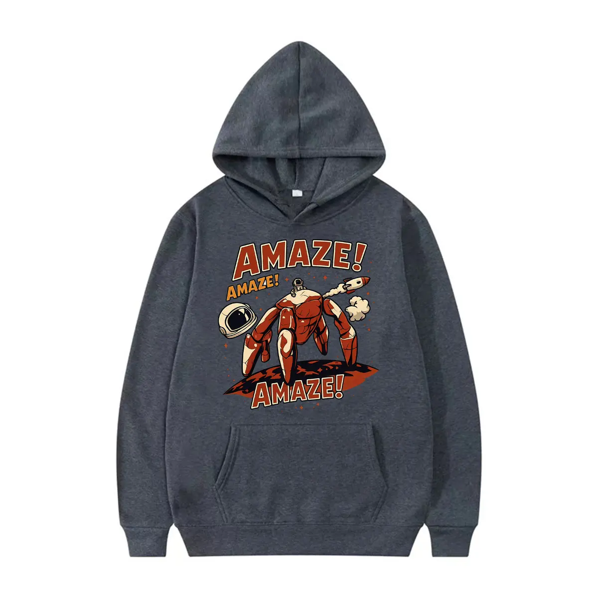 Funny Amaze Rocket Rocky Project Hail Mary Hoodies Men Women Fashion Vintage Long Sleeve Sweatshirts Oversized Hoodie Streetwear