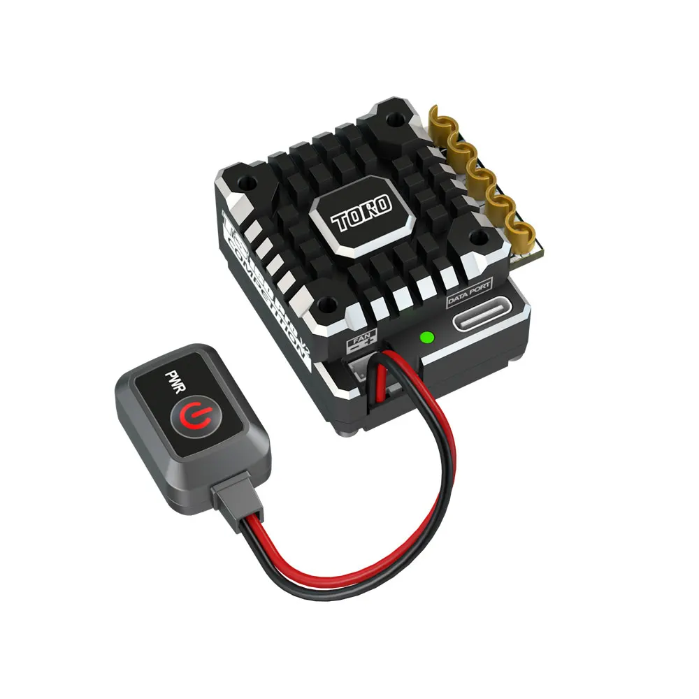 SKYRC TS160 PRO V2 160A ตัวควบคุมความเร็วแบบไร้แปรงถ่านพร้อมเซ็นเซอร์ พร้อม BEC 6V/7.4V สำหรับรถบังคับวิทยุขนาด 1/10