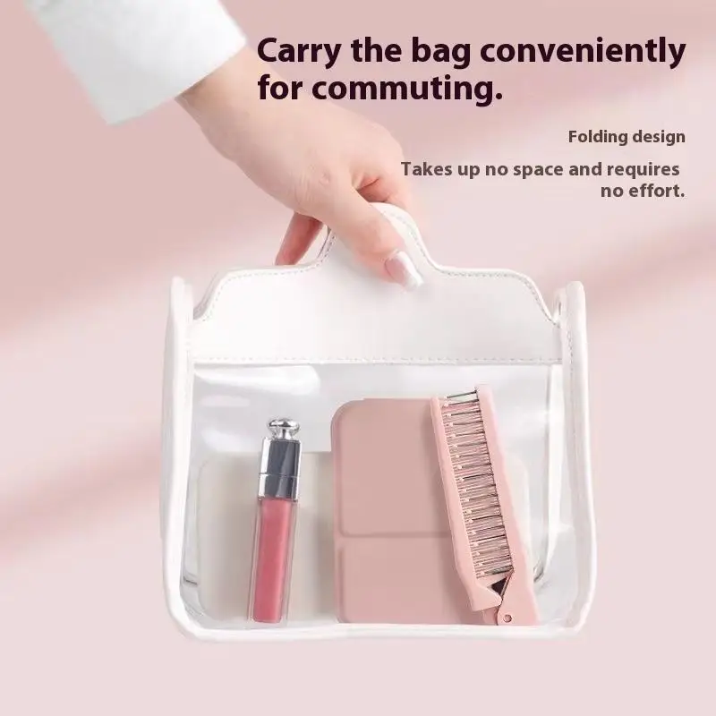 مشط سفر مزدوج الوظيفة قابل للطي ومضاد للكهرباء الساكنة، أداة شعر مجعدة ناعمة لفك تشابك الأسنان، محمولة لمستلزمات تصفيف الشعر للفتيات