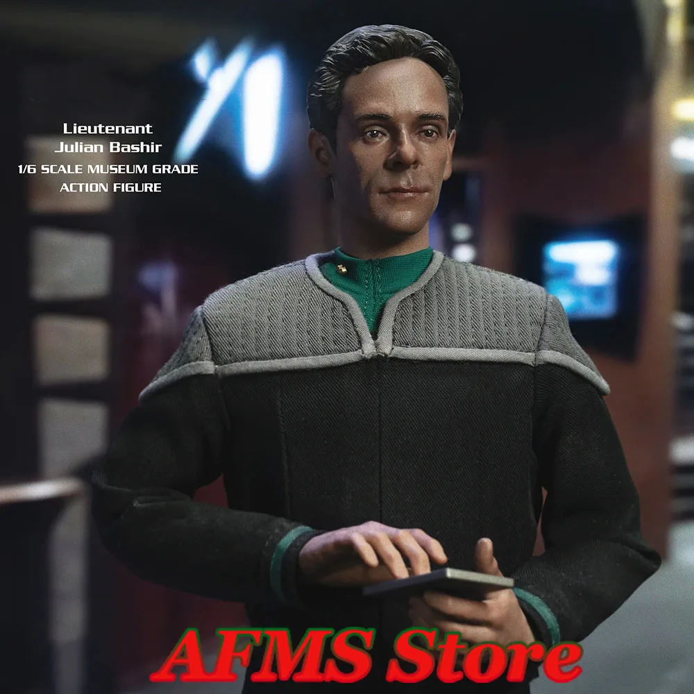 In Stock 1/6 Scale Collectible Figure Lieutenat Julian Bashir Full Set 12Inch Men Soldier Action Figure Model Toys