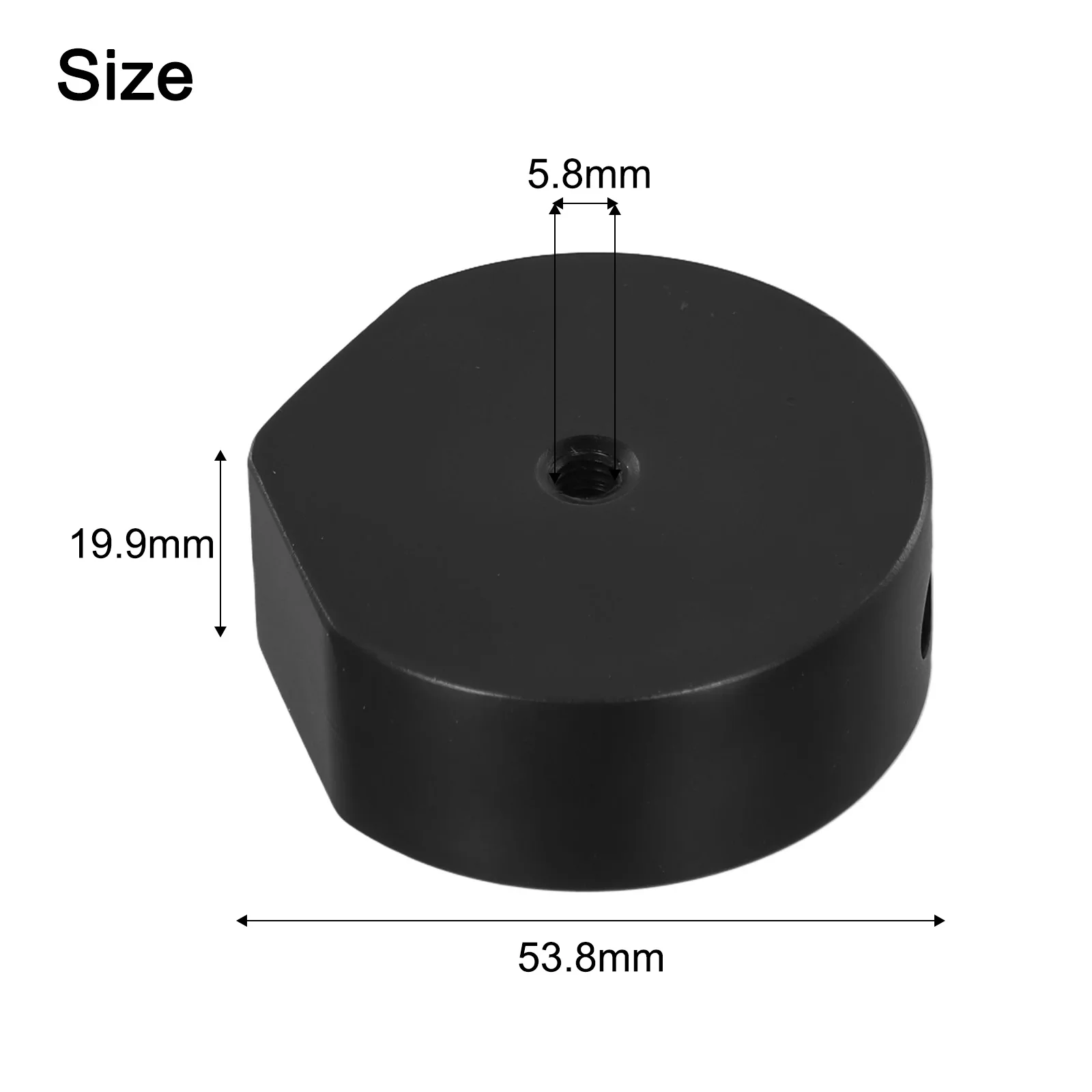 Compact Tripod Adapter For Satellite Dish 53.8*19.9mm Aluminum Adapter Stable Performance Versatile Compatibility