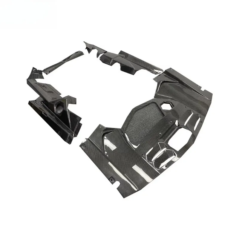 High Quality Dry Carbon Fibre Engine Compartment Interior Cover Body Kit for Aventador