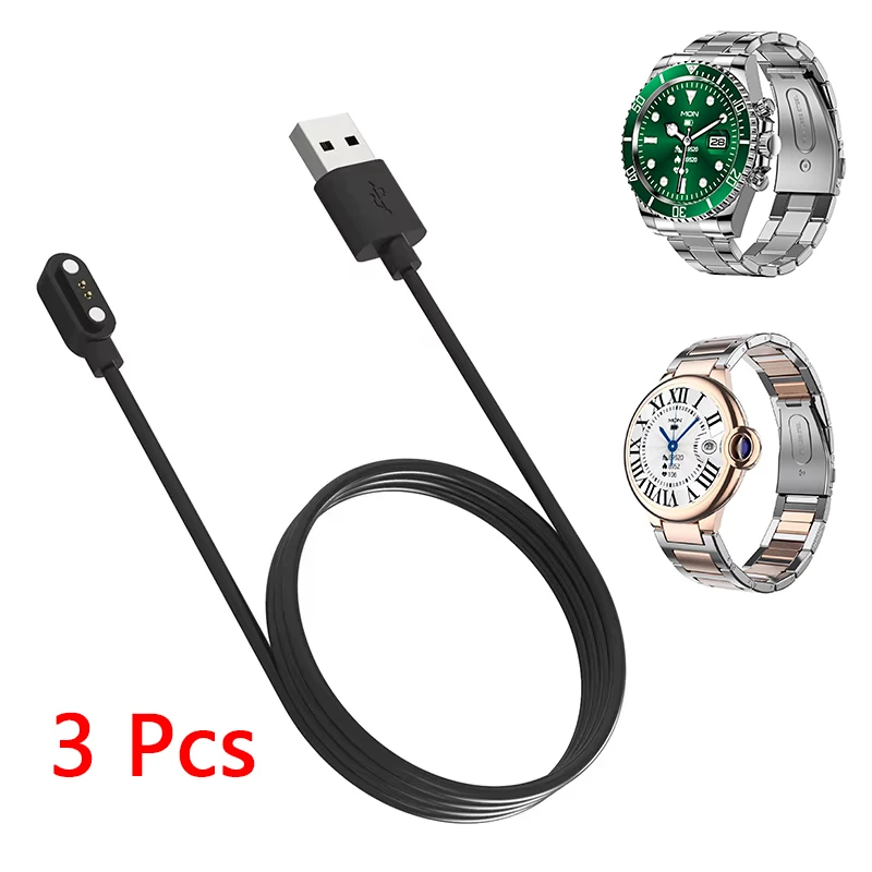 

Кабель для умных часов, 3 шт., для Aiweile AW12 AW13 AW18 AW19 AW28 AW38 AW39 AW45 AW46 AW51 AW63 AW73