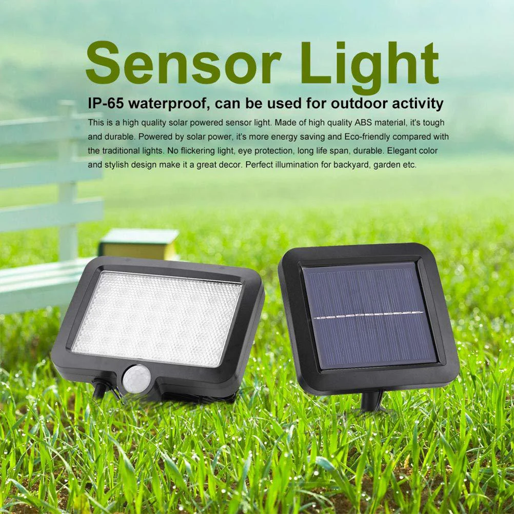 

Solar Wall Lamp Human Sensor Powered Garden Lantern LED Light Outdoor Use Waterproof Durable Eco Friendly Energy Saving