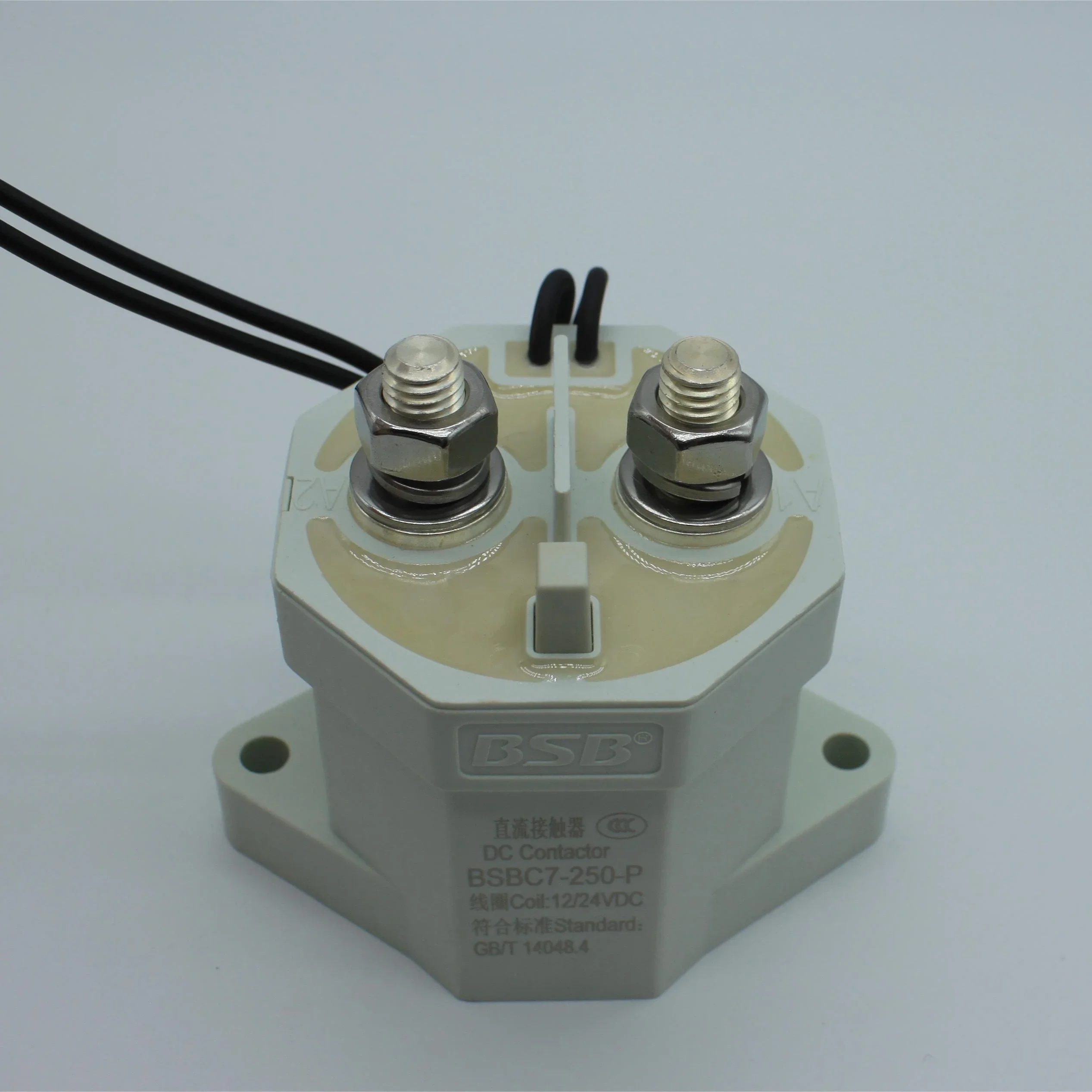 

High Voltage Dc Contactor/relay Electromagnetism Type with Auxiliary Contact with Coil Voltage 12/24vdc and Rated Current 250A