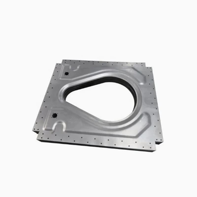 High-Precision Professional Sheet Metal Fabrication Services Customized Aluminum Alloy Installation Plate with Various Specifica