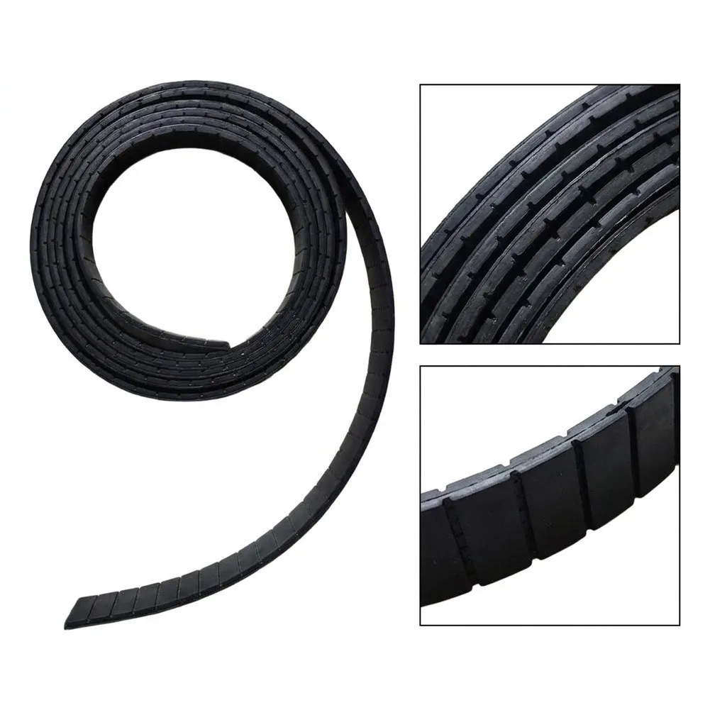 PU Flat Drive Belt For Fitness Equipment 3mm Thick Steel Cord Core 1 Meter Portable Fitness Equipment Accessories