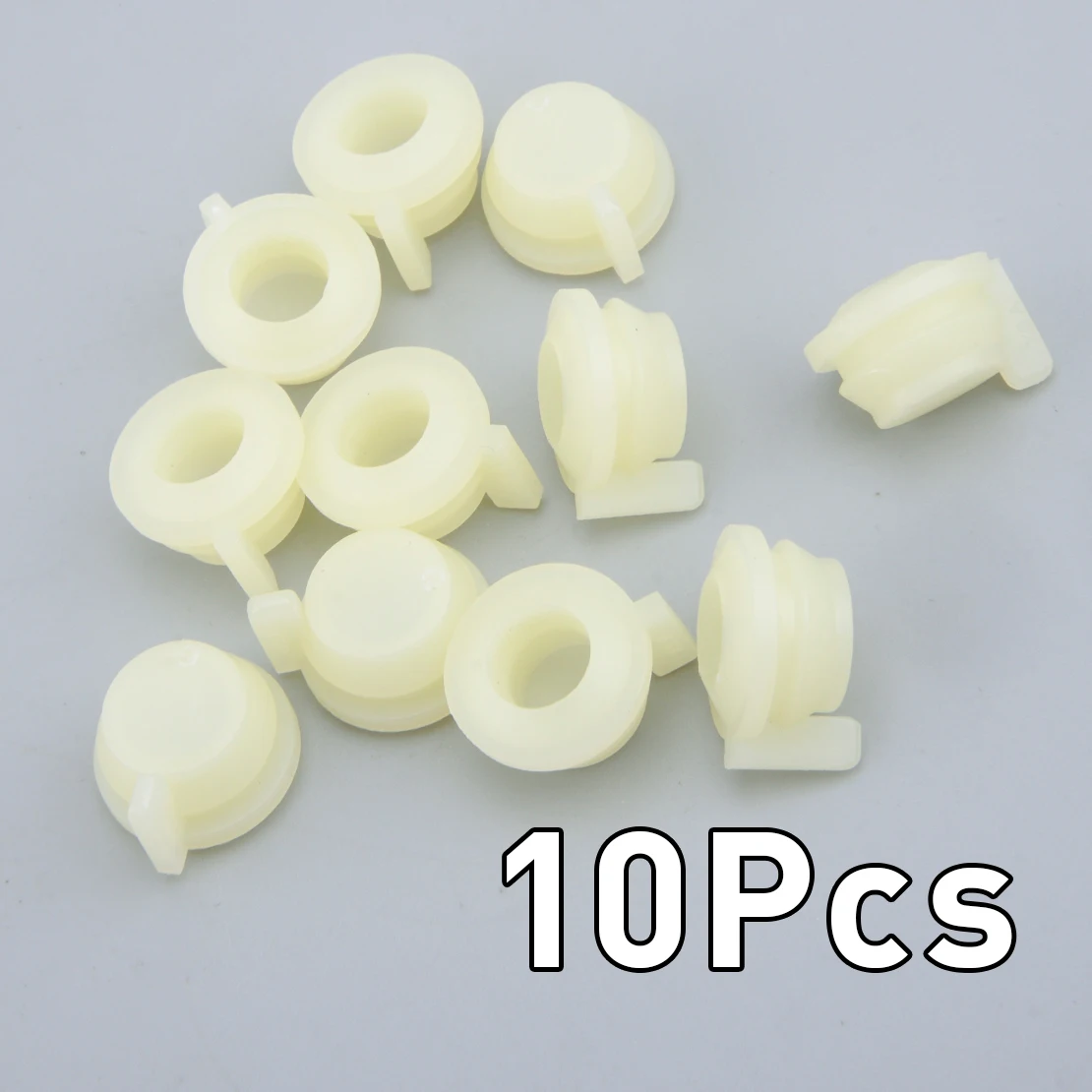 2857917 3799089 10Pcs Windshield Wiper Transmission Linkage Bushing Fixing Clips Fit for Chrysler Dodge Plymouth Beige Plastic