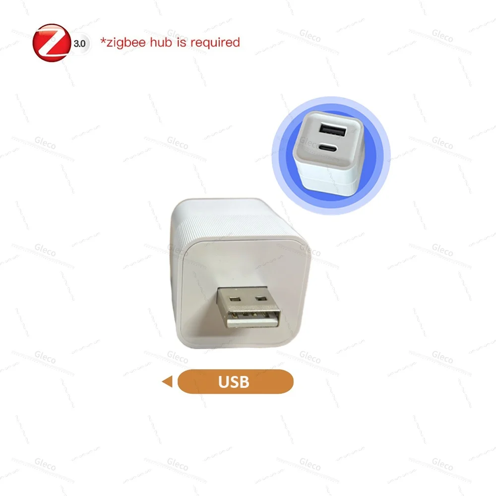 Zigbee Micro USB Adapter Schakelaar 5V Mini TYPE-C USB Power Adapter Signaal Repeater Plug Domotica Voor Smart leven TUYA Z2M