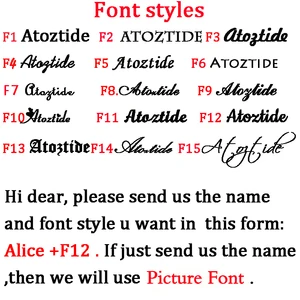 12 최고의 판매 이름 Anklet -№8