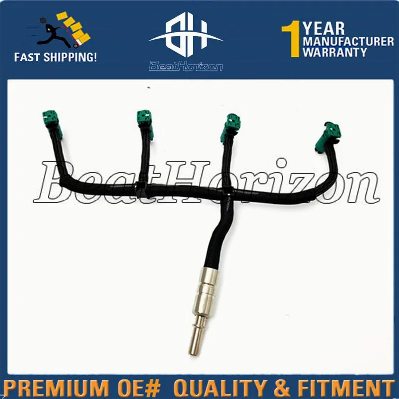 

LR051528 Fits for Land Rover Freelander 2 2.2 TD4 Diesel Fuel return Line Hose Fuel Injector Leak off Spill Pipes