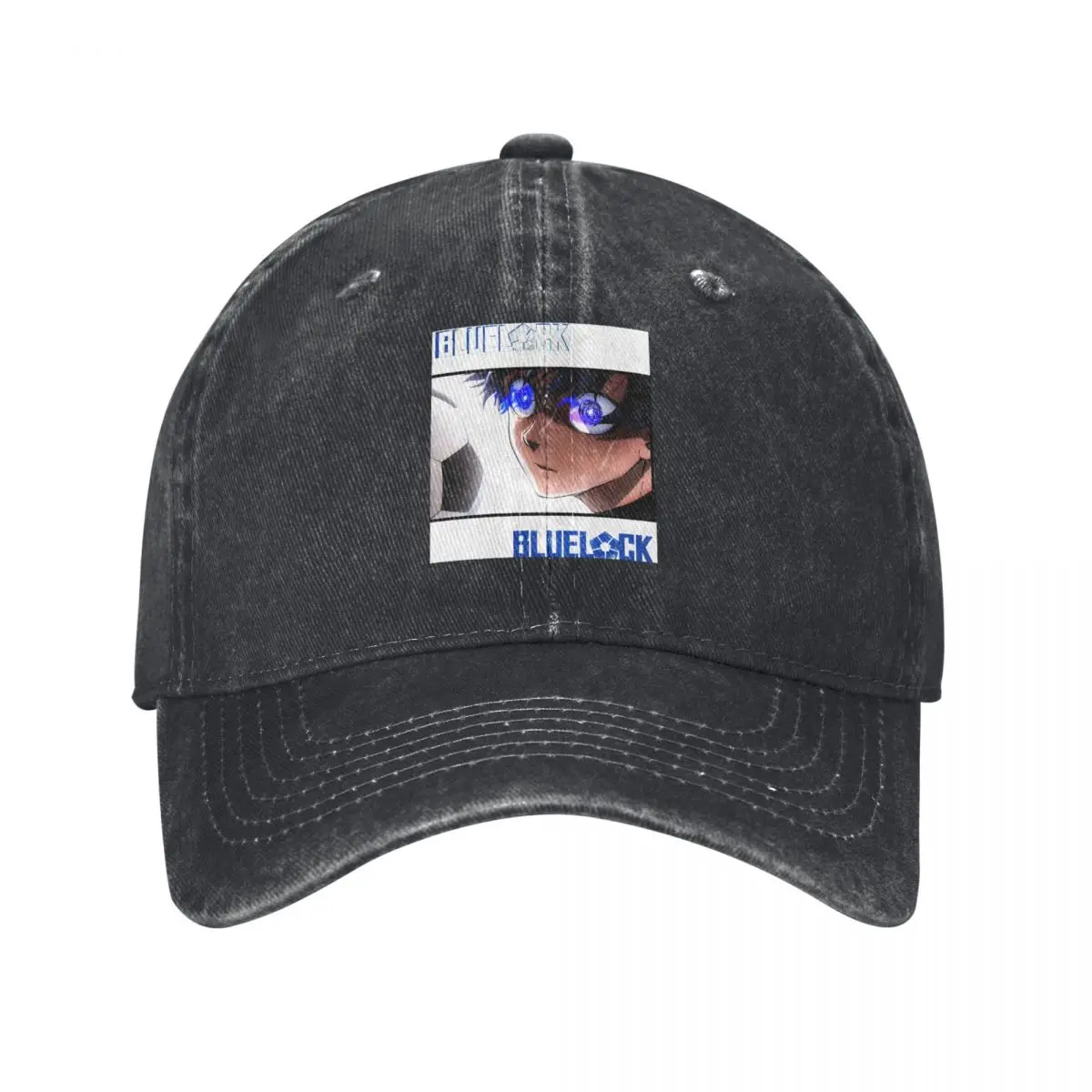 Graceful Baseball Caps Peaked Cap B-BLUE LOCK Sun Shade Hats for Men gorras graphic Cap tops fugees