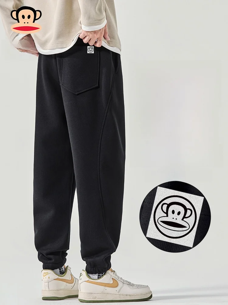 

Мужские спортивные брюки Paul Frank из плотного трикотажа, повседневные, свободного кроя, осенние, модные, брендовые, с эластичным поясом, длинные штаны