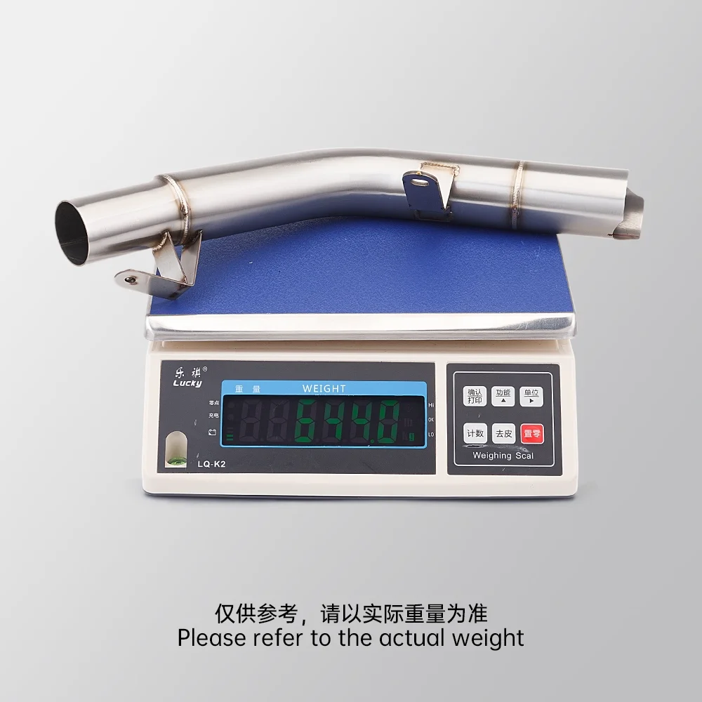 دراجة نارية العادم الهروب موتو الأوسط وصلة الأنابيب الانزلاق على لسوزوكي GSX-R600 GSX-R750 GSXR 600 750 2011 - 2021 2022 2023 8 بيع