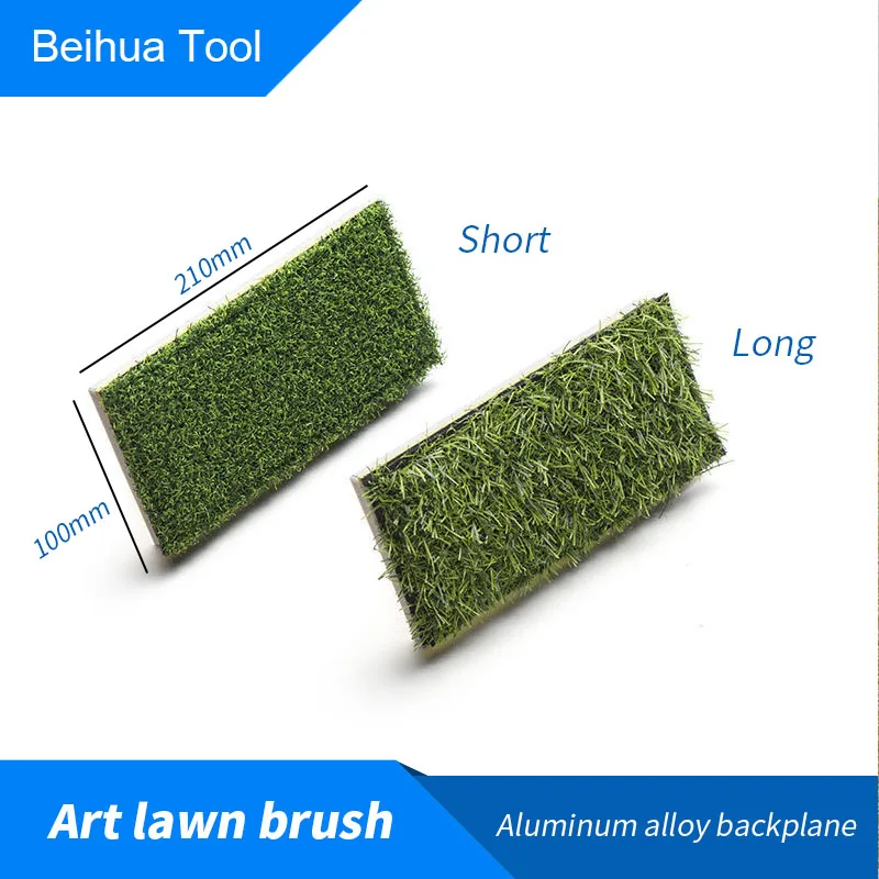 Lawn Brush Diatom Mud Texture Painting Tool for Wall Decoration Art paint Tools Printing pattern tool 210x100mm