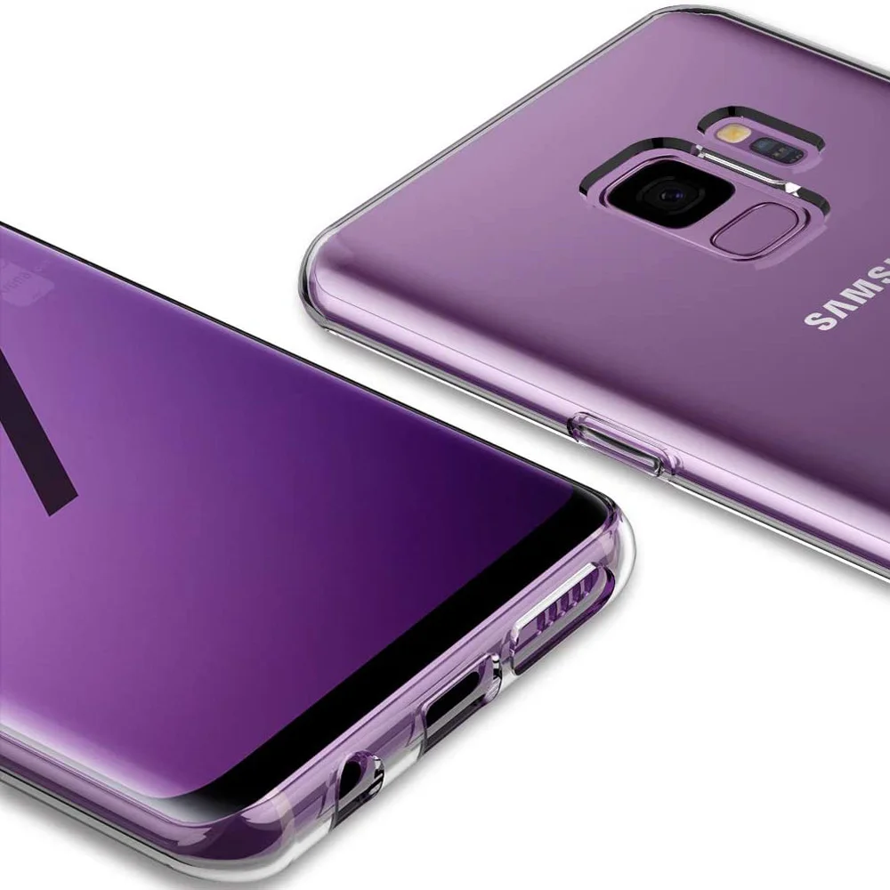 Klare Hülle für Samsung Galaxy S9 Plus S10 S20 S21 S22 Note 8 9 10 20 Plus Bumper Case Transparente Telefon-Rückseite – Detail 4
