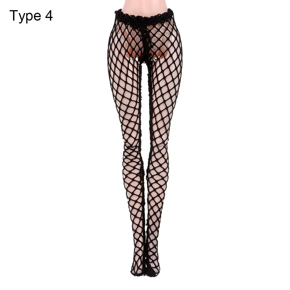 Puppe Seiden strümpfe Mini Netz strumpfhose Puppen Zubehör Strumpfhosen Höschen elastische Leggings Hosen Socken für 1/6 Puppe/30cm Puppe