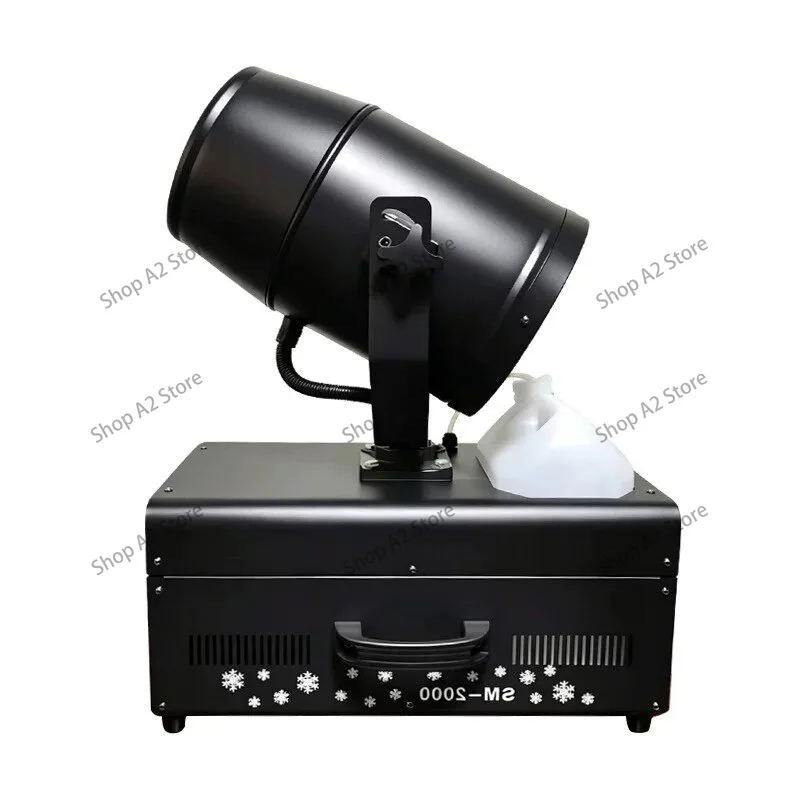 Large Moving Head Stage Snow Machine Artificial Snowfall Simulation Snowflake Spraying Maker for Wedding Party Stage Effect 220V