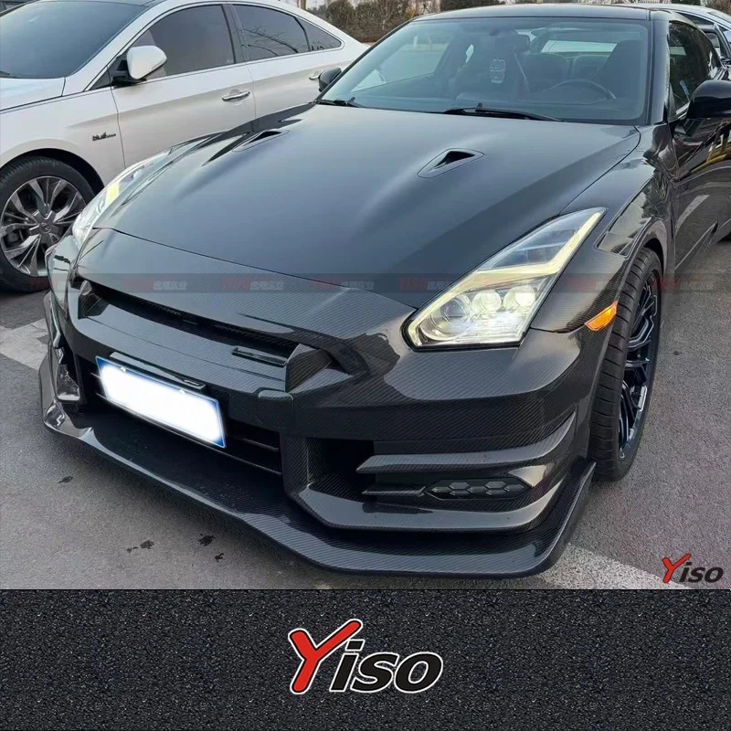 

Suitable for 2024 GTR GTR35 body kit Bumper front GTR modification wide body Top Secret body kit Front bumper