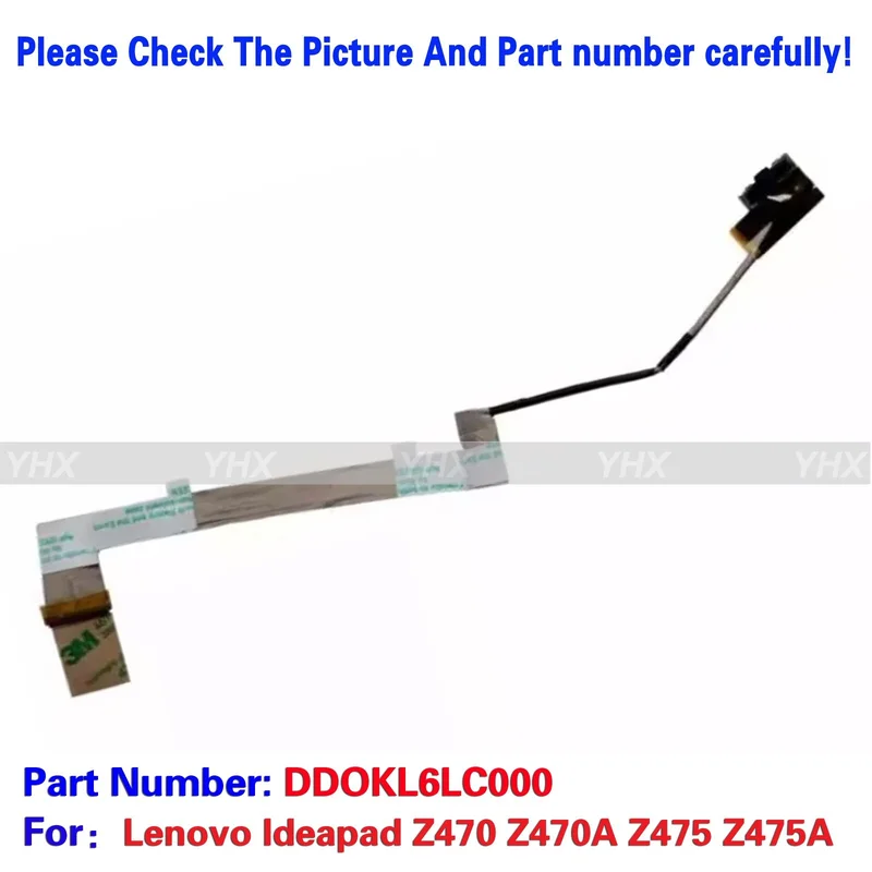 DC Novo Para Lenovo Ideapad Z470 Z470A Z475 Z475A Cabo de Tela DDOKL6LC000