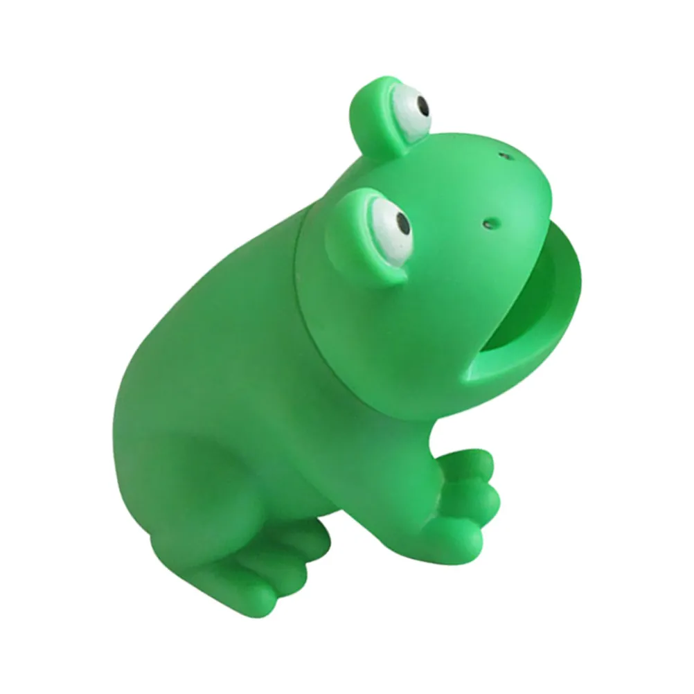 Green Frog Squeeze Anxiety Relief Dog Chew Sounding Decompression Molar Plaything Portable Relief