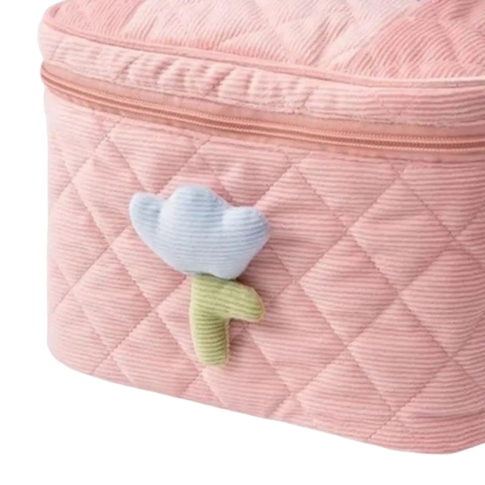 

Large Capacity Makeup Bag Cosmetic Bag Women Multifunction Toiletries Organizer Portable Travel Corduroy Storage Case