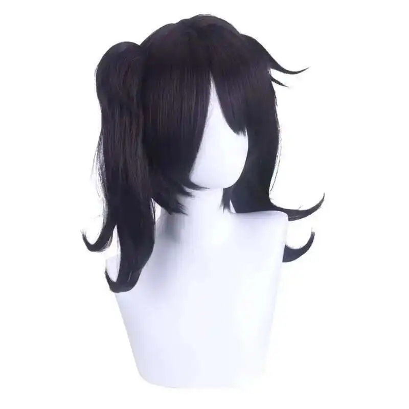 Game Needy Girl Overdose Cosplay Costume Wig Shoes Anime JK Uniform Leather Skirt Set Abyss KAngel Ame Chan Cosplay Costume view 5