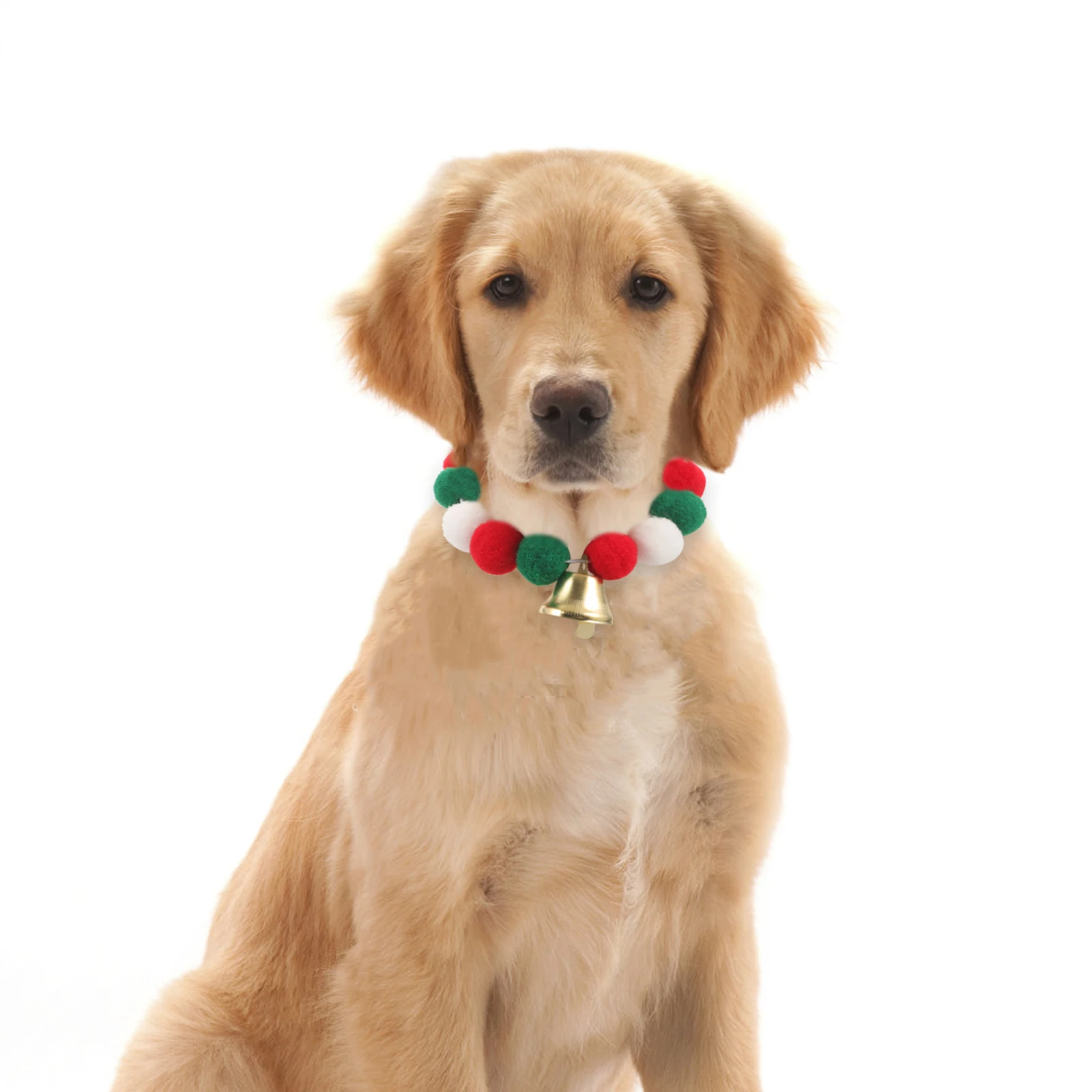 

Pet Christmas Collar Cat Holiday Dog Collars For Pets Kitten Costume Accessories