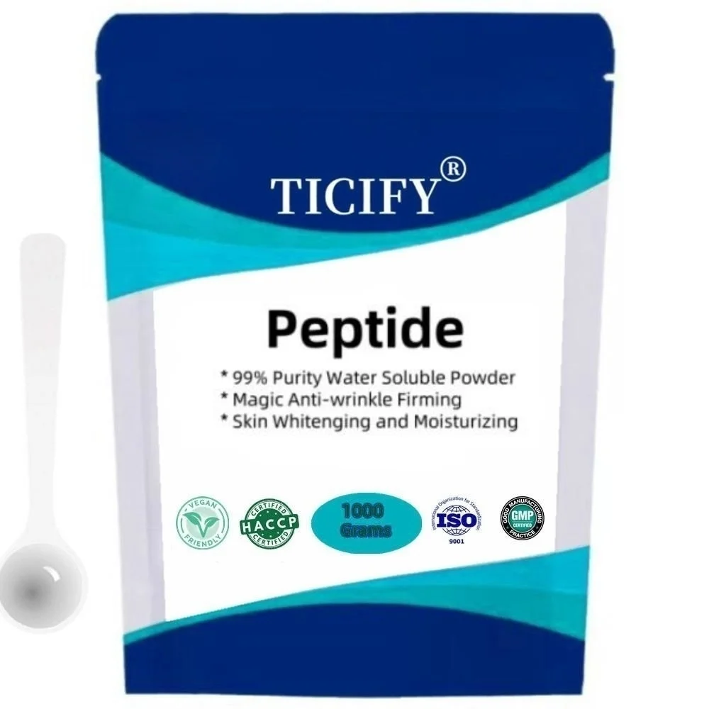 50-1000g 99% Peptide Powder, Pentapeptide,Magic Anti-wrinkle Firming,Skin Whitening and Moisturizing[Latest Date]