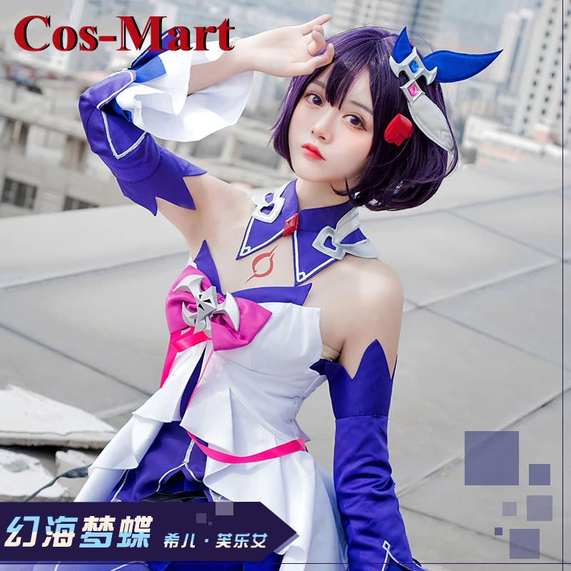 

Cos-Mart Hot Game Honkai Impact 3 Seele Vollerei Cosplay Costume Sweet Lovely Uniform Dress Activity Party Role Play Clothing