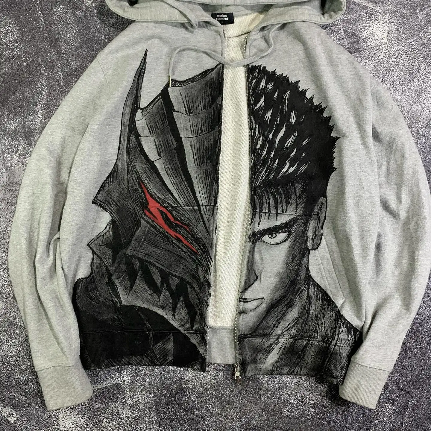 Harajuku Guts New Hoodies Women Berserk Pullover Streetwear Y2k Top Oversized Sweatshirt Anime Hoodie Women Clothes