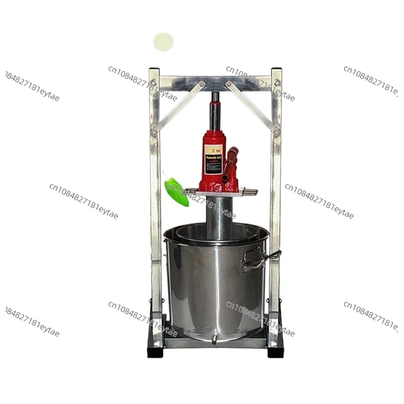 12/22L Manual Hydraulic Fruit Squeezer Stainless Steel Small Honey Grape Blueberry Mulberry Presser juicer Grape presser