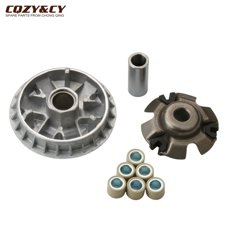 19mm Variator Kit 20g Roller Set Weight For Kymco Maxxer MXU People 300 S Xciting 300cc Euro 3 22110-KHE7-900 22131-LBA7-900 4T