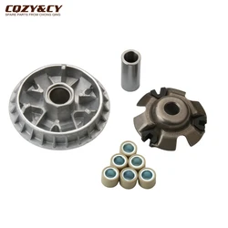 19mm Variator Kit 20g Roller Set Weight For Kymco Maxxer MXU People 300 S Xciting 300cc Euro 3 22110-KHE7-900 22131-LBA7-900 4T