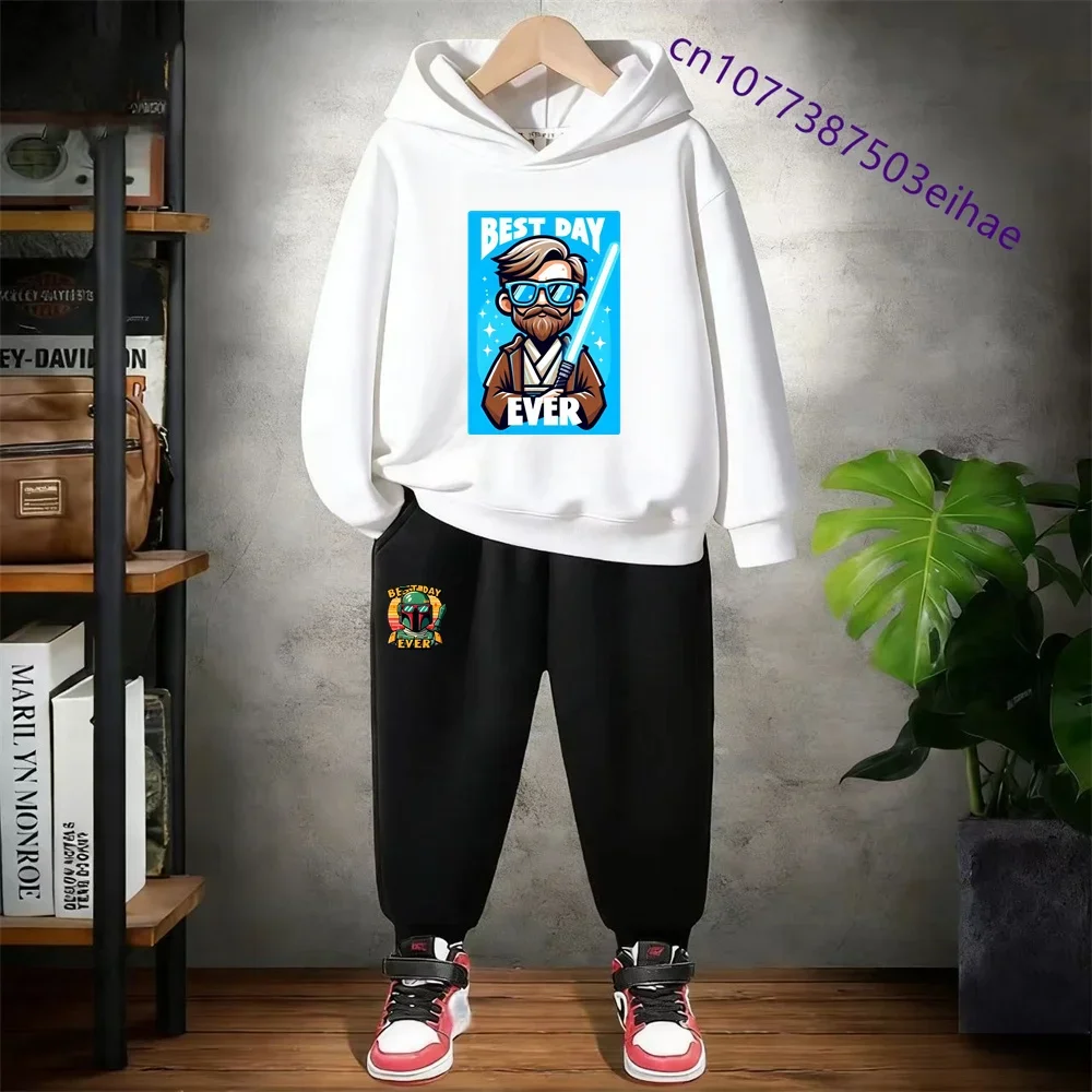 

Детский хлопковый комплект «Звездные войны» — толстовка с капюшоном для детей от 3 до 14 лет — самая низкая цена — модный детский люксовый товар, бестселлер, новый стиль