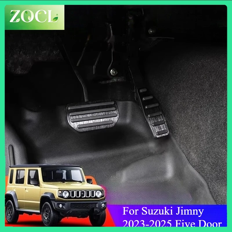 NewFor Suzuki Jimny 2023-2025 Five Door Modified Brake Accelerator Foot Pedal Automobiles Car Interior Accessories Body Kits
