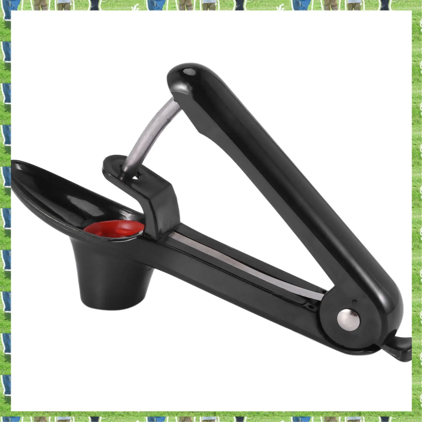

FTS Cherry Pitter Tool,Fruit Pit Core Remover With Space-Saving Lock Design For Make Fresh Cherry Dishes And Cocktail