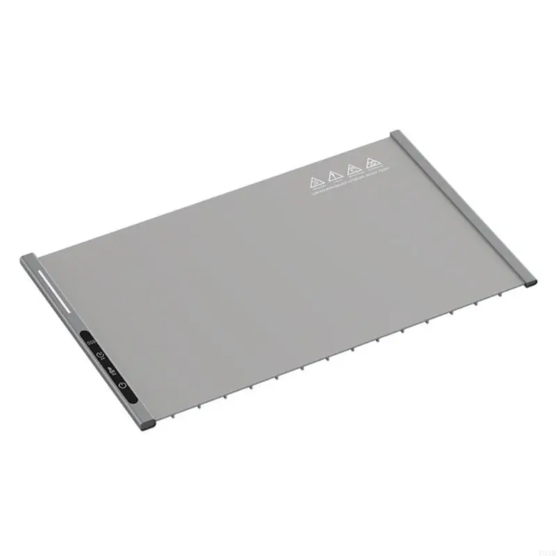 

Силиконовые нагревательные коврики с напряжением США для подогрева еды, дизайн с постоянной температурой, серый кухонный с P9YB