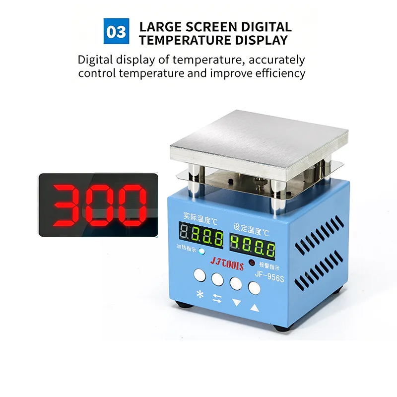 Heating Platform Preheating Station mobile phone split screen thermostat PCB hot plate preheating table LED lamp bead welding