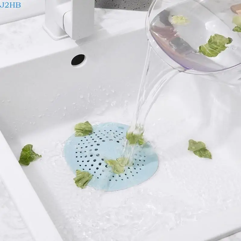J2HB Pack of 5 Sturdy Plastic Sink Strainers for Shower Drain Hair Protective