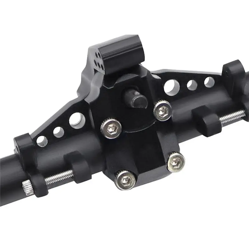 BEDW-For 1/24 Scale For Scx24 RC Car Metal Front Rear Straight Axle Upgrade Parts Accessories
